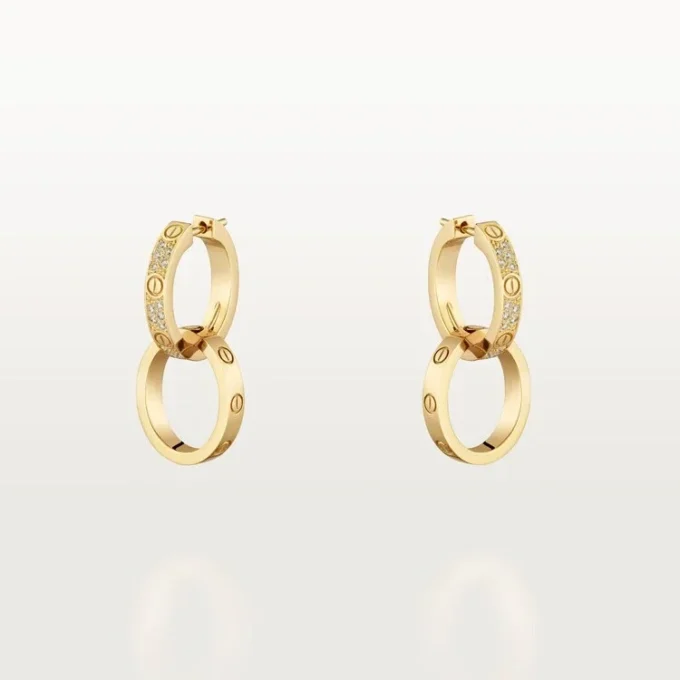 Love-örhängen, Multiwear, halvpavé Love-örhängen, Multiwear, halvpavé