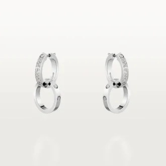 Love-örhängen, Multiwear, halvpavé Love-örhängen, Multiwear, halvpavé