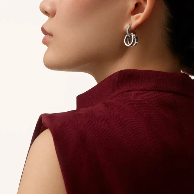 Love-örhängen, Multiwear, halvpavé Love-örhängen, Multiwear, halvpavé