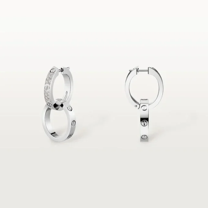 Love-örhängen, Multiwear, halvpavé Love-örhängen, Multiwear, halvpavé