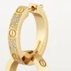 Love-örhängen, Multiwear, halvpavé Love-örhängen, Multiwear, halvpavé