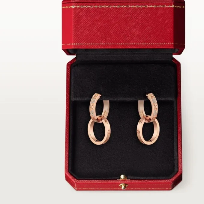 Love-örhängen, Multiwear, halvpavé Love-örhängen, Multiwear, halvpavé