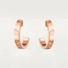 Love-örhängen – rosa guld – Cartier Love-örhängen – rosa guld – Cartier