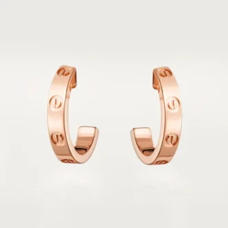 Love-örhängen – rosa guld – Cartier Love-örhängen – rosa guld – Cartier