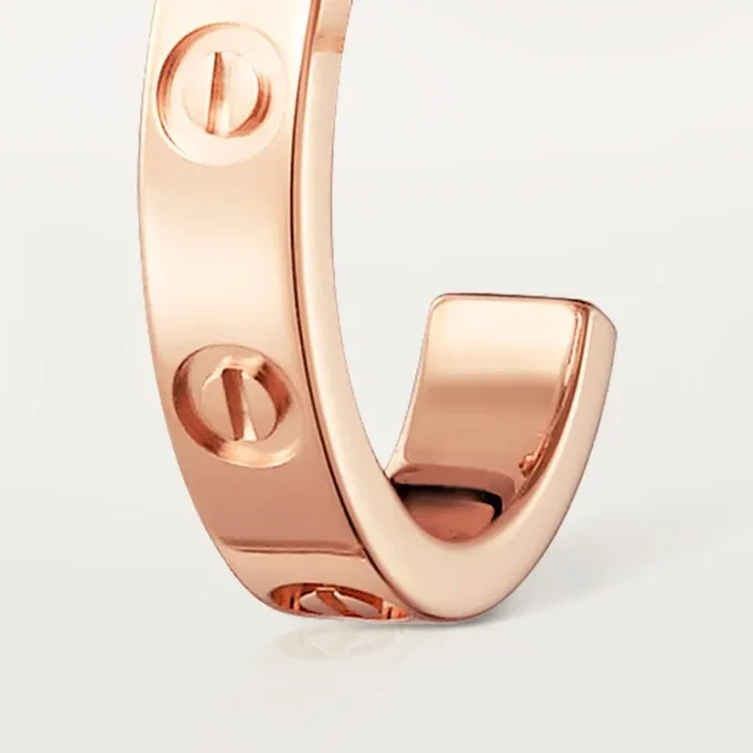 Love-örhängen – rosa guld – Cartier Love-örhängen – rosa guld – Cartier