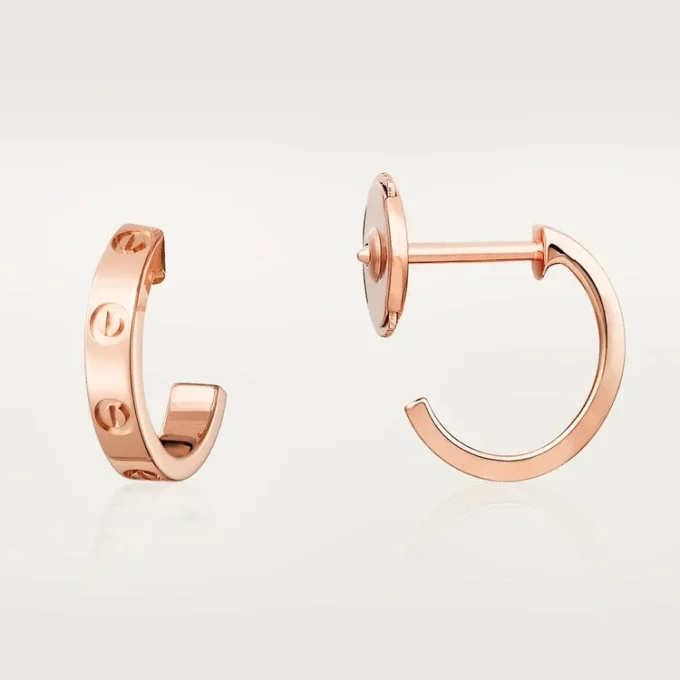 Love-örhängen – rosa guld – Cartier Love-örhängen – rosa guld – Cartier