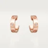 Love-örhängen – rosa guld, diamanter – Cartier Love-örhängen – rosa guld, diamanter – Cartier