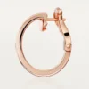 Love-örhängen – rosa guld, diamanter – Cartier Love-örhängen – rosa guld, diamanter – Cartier