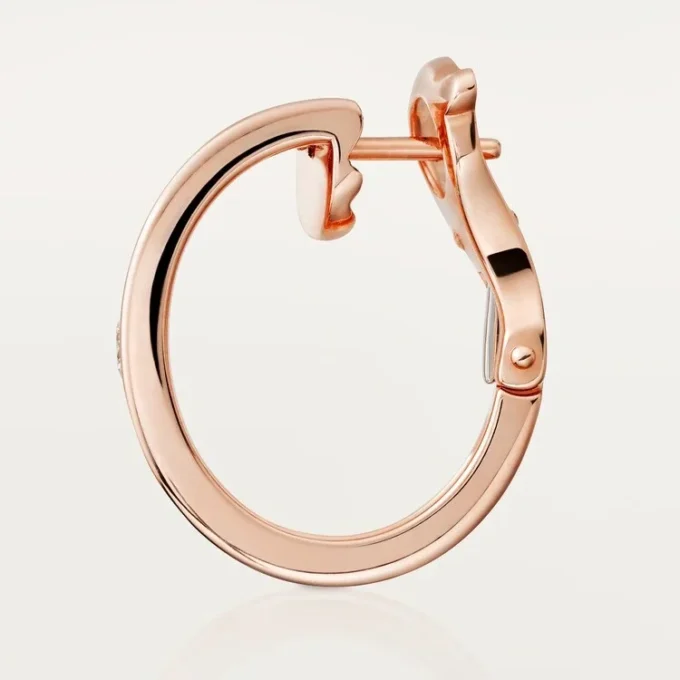 Love-örhängen – rosa guld, diamanter – Cartier Love-örhängen – rosa guld, diamanter – Cartier
