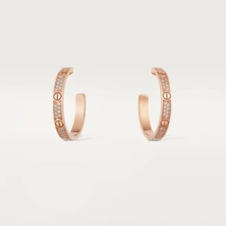 Love-örhängen – Roséguld, diamant – Cartier