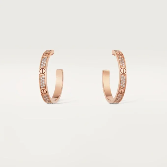 Love-örhängen – Roséguld, diamant – Cartier Love-örhängen – Roséguld, diamant – Cartier