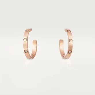 Love-örhängen – Roséguld, diamant – Cartier
