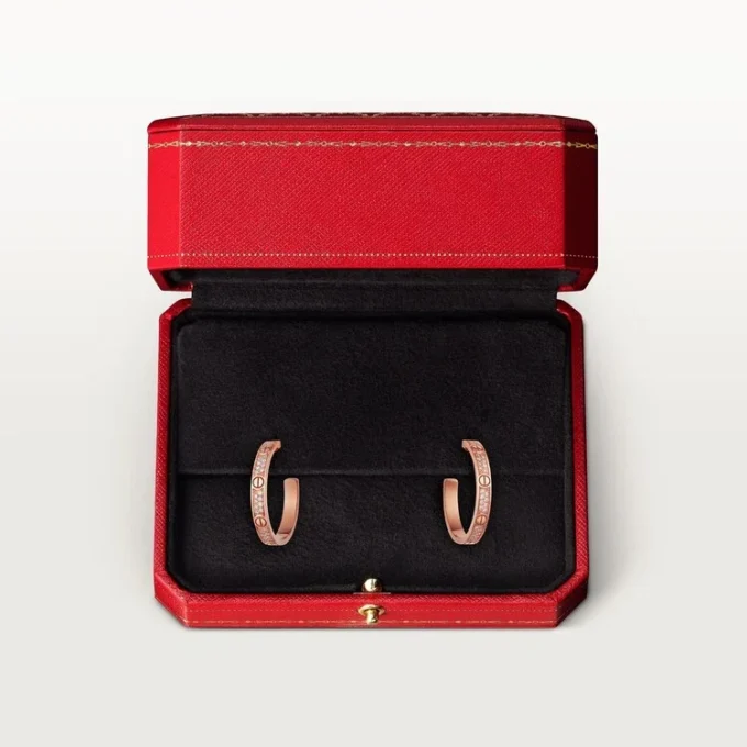 Love-örhängen – Roséguld, diamant – Cartier Love-örhängen – Roséguld, diamant – Cartier