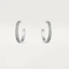 Love-örhängen – vitguld, diamant – Cartier Love-örhängen – vitguld, diamant – Cartier