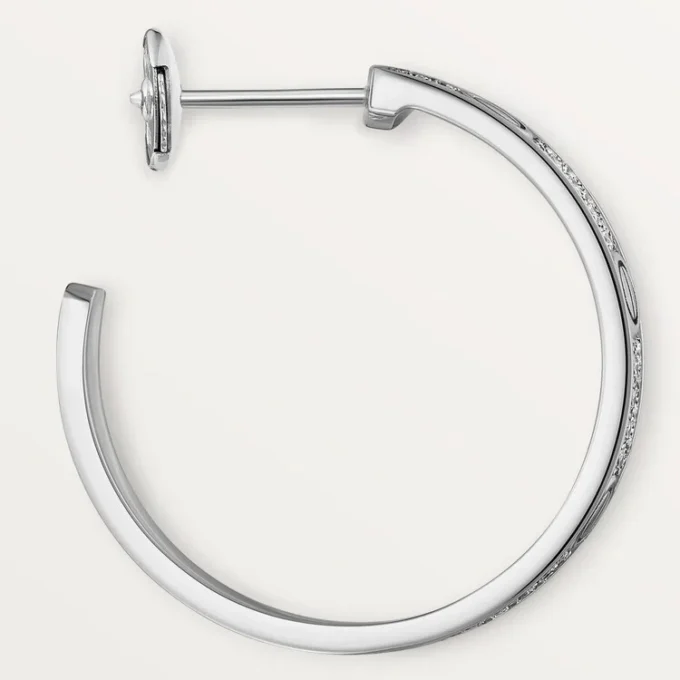Love-örhängen – vitguld, diamant – Cartier Love-örhängen – vitguld, diamant – Cartier