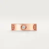Love-ring, 3 diamanter – Roséguld, diamanter – Cartier Love-ring, 3 diamanter – Roséguld, diamanter – Cartier