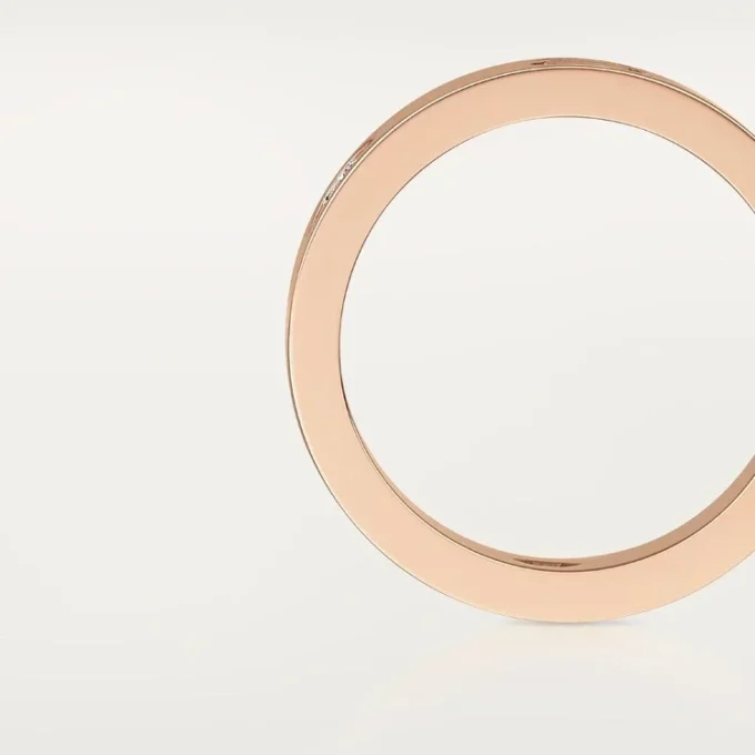 Love-ring, 3 diamanter – Roséguld, diamanter – Cartier Love-ring, 3 diamanter – Roséguld, diamanter – Cartier