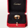 Love-ring, 3 diamanter – Roséguld, diamanter – Cartier Love-ring, 3 diamanter – Roséguld, diamanter – Cartier