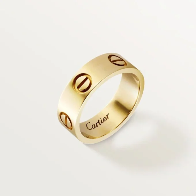 Love-ring – gult guld, klassisk modell | Cartier Us