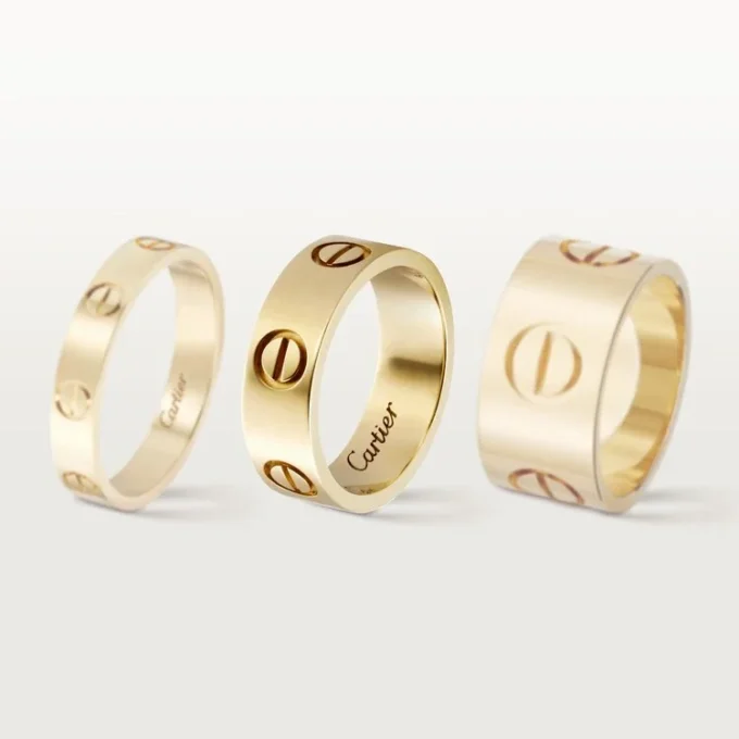 Love-ring – gult guld, klassisk modell | Cartier Us