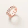 Love-ring, klassisk modell, pavé, 6 diamanter Love-ring, klassisk modell, pavé, 6 diamanter
