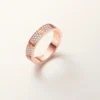 Love-ring, liten modell, pavé Love-ring, liten modell, pavé