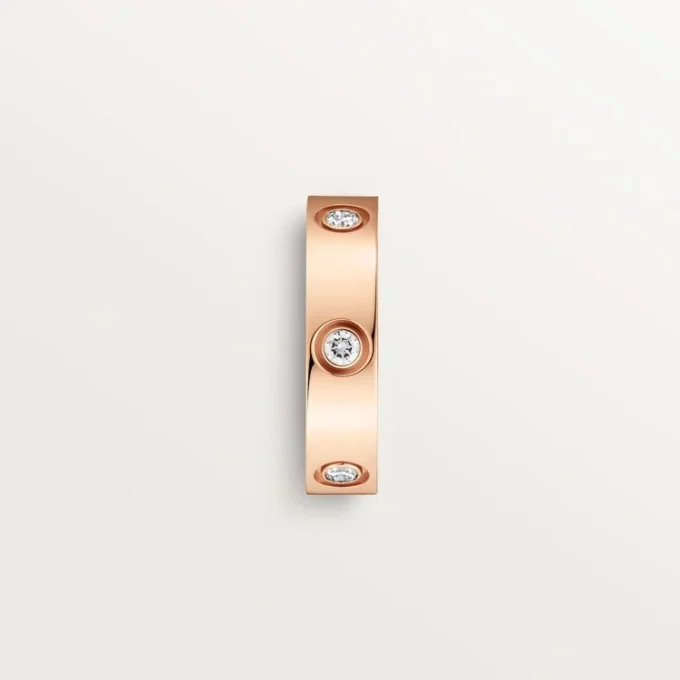 Love-ring – roséguld, diamanter – Cartier