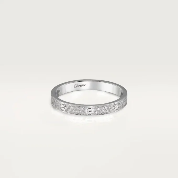 Love-ring, Sm – Vitguld, diamanter – Cartier Love-ring, Sm – Vitguld, diamanter – Cartier
