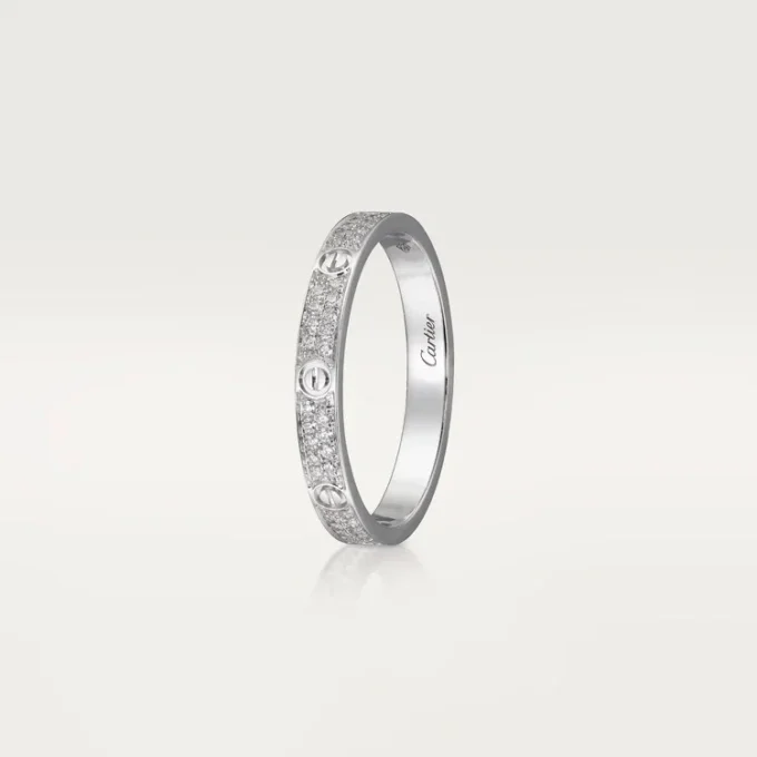 Love-ring, Sm – Vitguld, diamanter – Cartier Love-ring, Sm – Vitguld, diamanter – Cartier