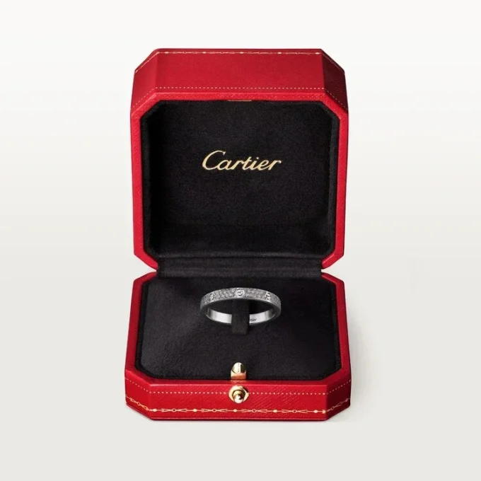 Love-ring, Sm – Vitguld, diamanter – Cartier Love-ring, Sm – Vitguld, diamanter – Cartier