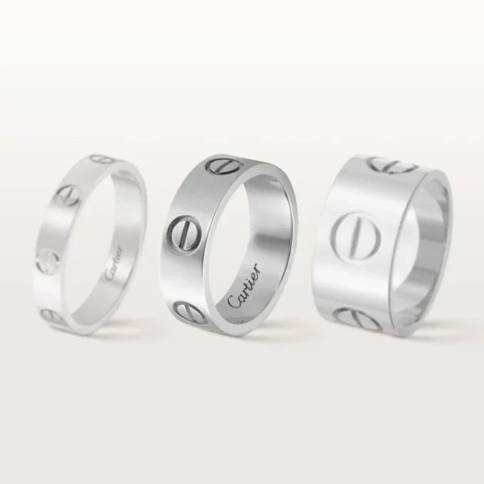Love-ring – vitguld, klassisk modell | Cartier Us