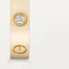 Love-vigselring, 1 diamant – gult guld, diamant – Cartier