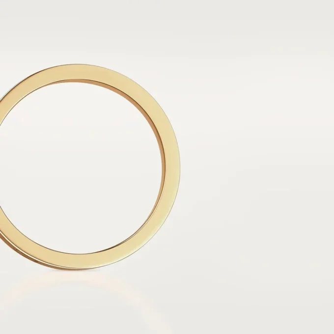 Love-vigselring, 1 diamant – gult guld, diamant – Cartier