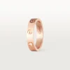 Love-vigselring, 1 diamant – roséguld, diamant – Cartier