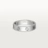 Love-vigselring, 1 diamant – vitguld, diamant – Cartier