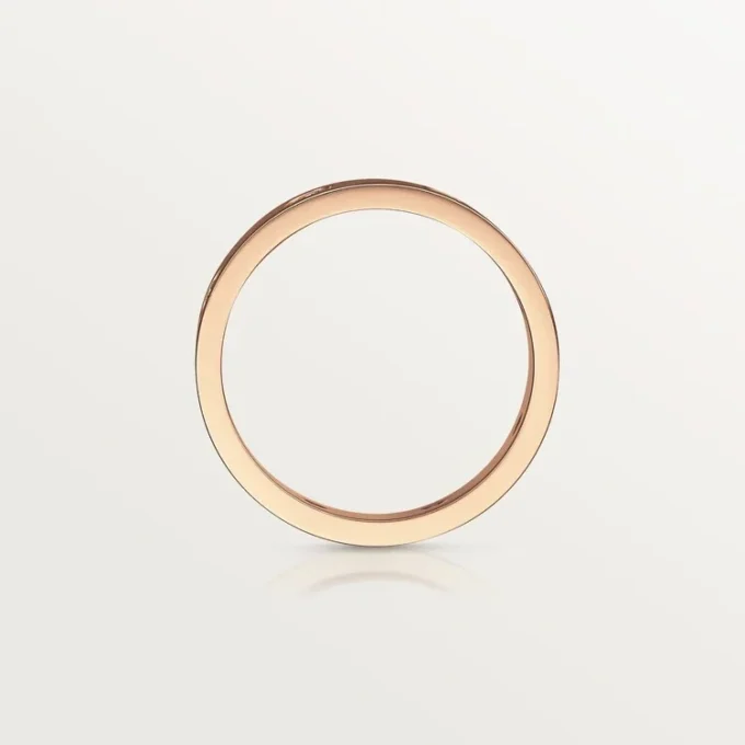 Love-vigselring, 8 diamanter – Roséguld, diamanter – Cartier