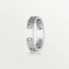 Love-vigselring, 8 diamanter – vitguld, diamanter – Cartier