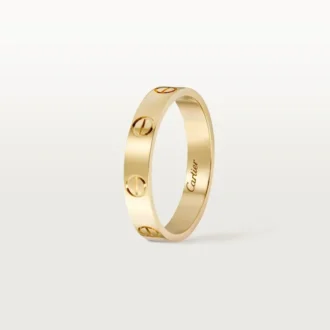 Love-vigselring i gult guld, liten modell | Cartier Us