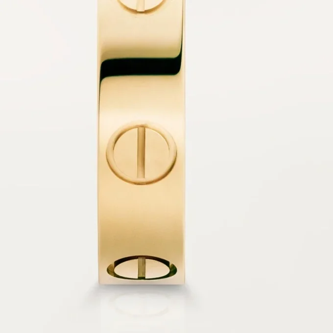 Love-vigselring i gult guld, liten modell | Cartier Us