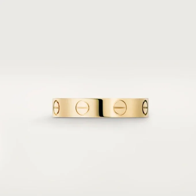 Love-vigselring i gult guld, liten modell | Cartier Us