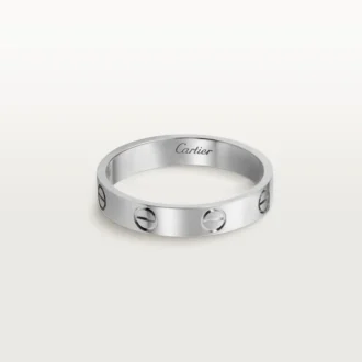 Love-vigselring – platina – Cartier