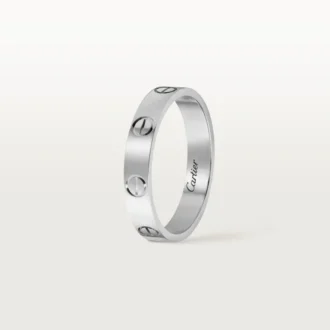 Love-vigselring – platina – Cartier