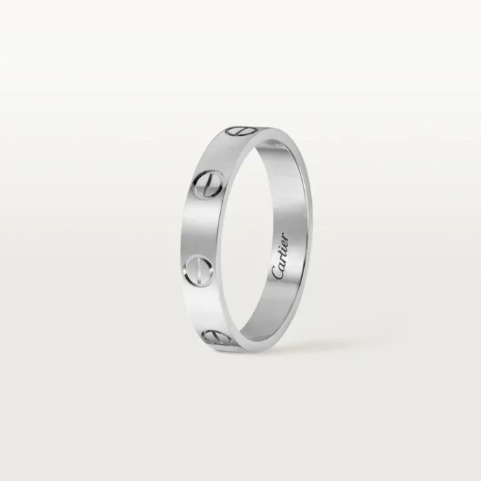 Love-vigselring – platina – Cartier Love-vigselring – platina – Cartier