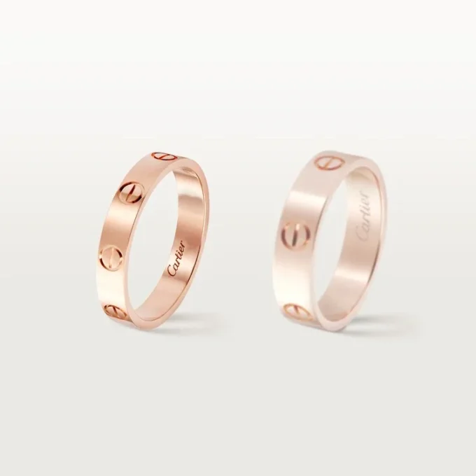 Love-vigselring – rosa guld – Cartier Love-vigselring – rosa guld – Cartier