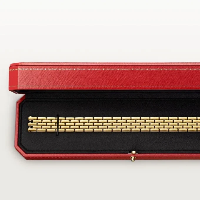 Maillon Panthere-armband, fem rader