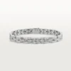 Maillon Panthere-armband, treradigt, pavé