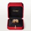 Maillon Panthere-ring, 3 rader med halvpavé – Roséguld, diamanter – Cartier