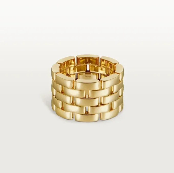Maillon Panthere-ring – gult guld – Cartier