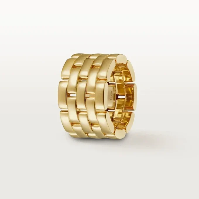 Maillon Panthere-ring – gult guld – Cartier