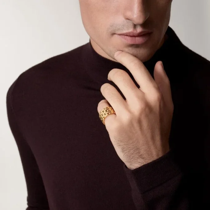 Maillon Panthere-ring – gult guld – Cartier